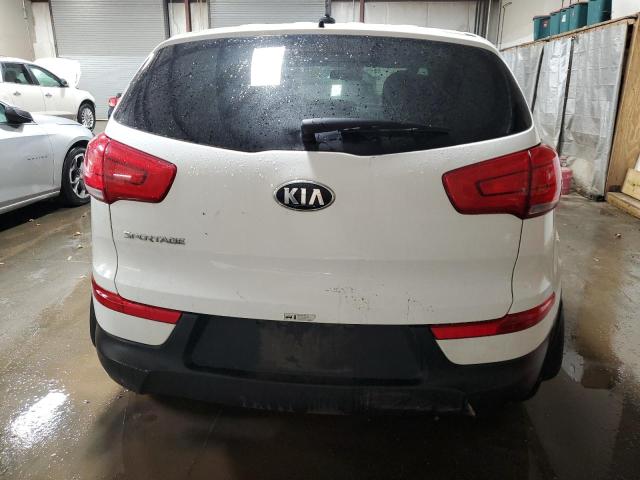 KNDPB3AC9E7620041 - 2014 KIA SPORTAGE BASE WHITE photo 6