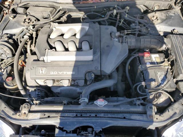 1HGCG22521A015237 - 2001 HONDA ACCORD EX BLACK photo 11