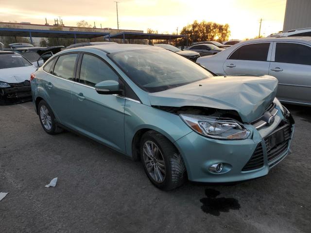 1FAHP3H20CL181146 - 2012 FORD FOCUS SEL GREEN photo 4