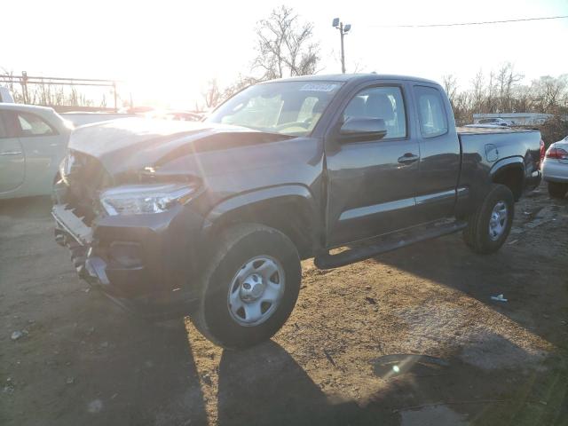 5TFSX5EN4JX059387 - 2018 TOYOTA TACOMA ACCESS CAB გრაფიტი ფოტო 1
