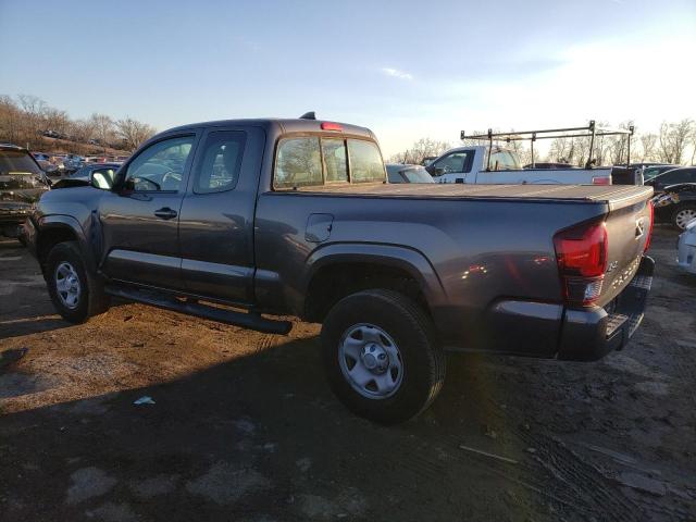 5TFSX5EN4JX059387 - 2018 TOYOTA TACOMA ACCESS CAB გრაფიტი ფოტო 2