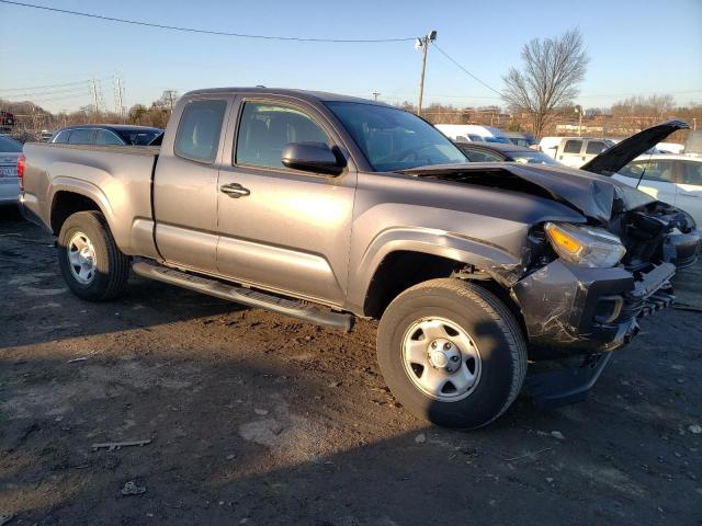 5TFSX5EN4JX059387 - 2018 TOYOTA TACOMA ACCESS CAB გრაფიტი ფოტო 4