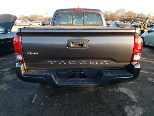 5TFSX5EN4JX059387 - 2018 TOYOTA TACOMA ACCESS CAB გრაფიტი ფოტო 6