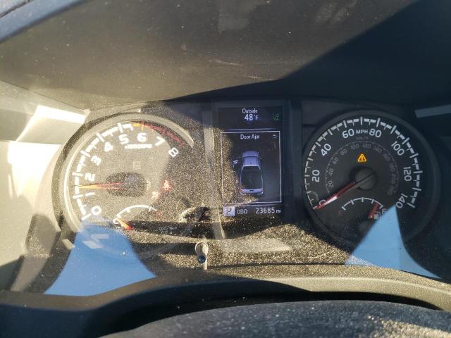 5TFSX5EN4JX059387 - 2018 TOYOTA TACOMA ACCESS CAB გრაფიტი ფოტო 9