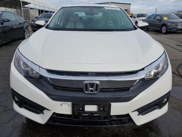 JHMFC1F77JX014853 - 2018 HONDA CIVIC EXL Սպիտակ լուսանկար 5