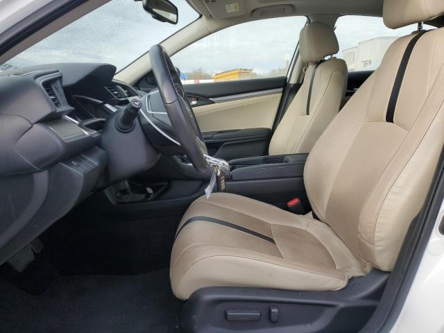 JHMFC1F77JX014853 - 2018 HONDA CIVIC EXL Սպիտակ լուսանկար 7