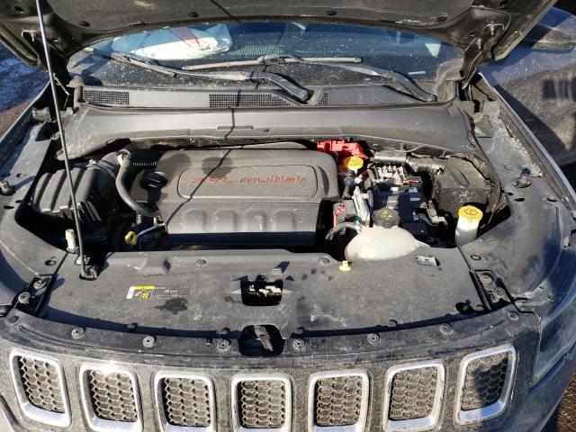 3C4NJDBBXKT645933 - 2019 JEEP COMPASS LATITUDE GRAY photo 12