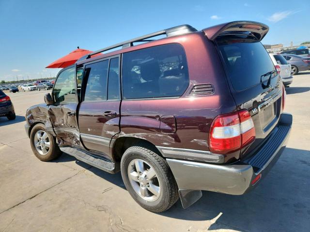 JTEHT05J072104221 - 2007 TOYOTA LAND CRUIS MAROON photo 2
