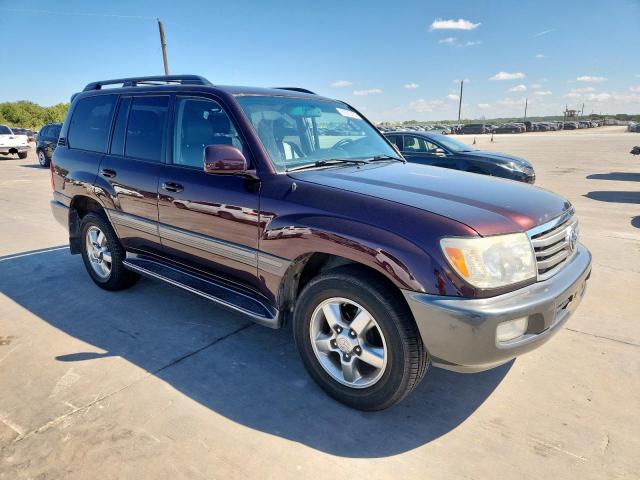 JTEHT05J072104221 - 2007 TOYOTA LAND CRUIS MAROON photo 4