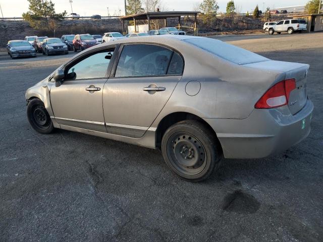 1HGFA16588L102593 - 2008 HONDA CIVIC LX GRAY photo 2