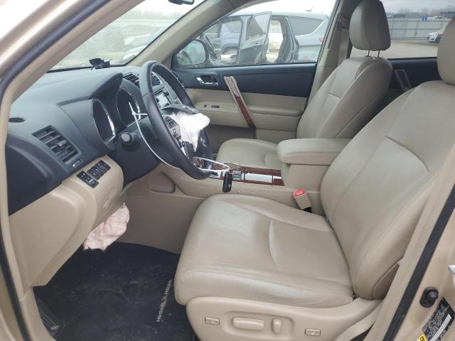 5TDDK3EH5DS211564 - 2013 TOYOTA HIGHLANDER LIMITED GOLD photo 7