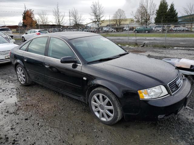 WAUCD64B84N096417 - 2004 AUDI A6 S-LINE QUATTRO BLACK photo 4