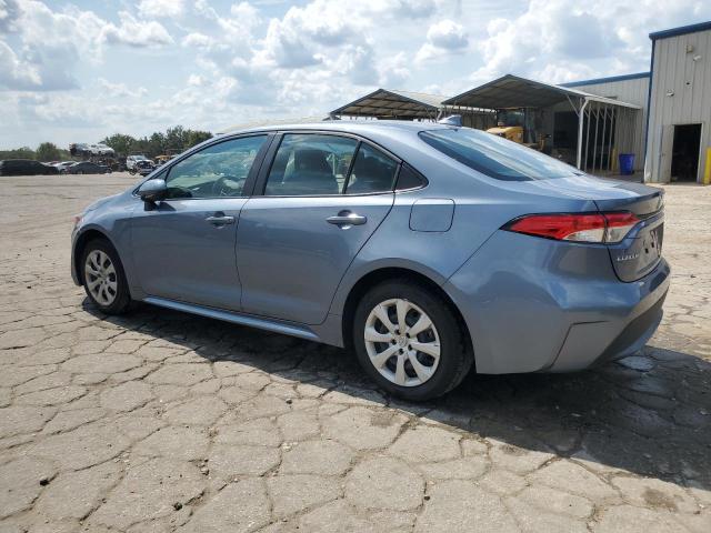 5YFEPMAE3NP386199 - 2022 TOYOTA COROLLA LE BLUE photo 2