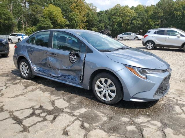 5YFEPMAE3NP386199 - 2022 TOYOTA COROLLA LE BLUE photo 4