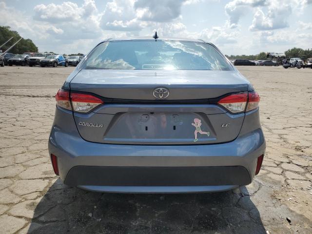 5YFEPMAE3NP386199 - 2022 TOYOTA COROLLA LE BLUE photo 6