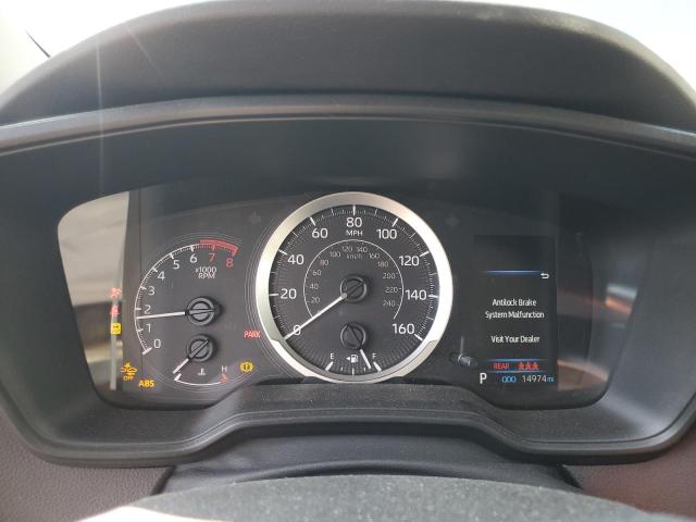 5YFEPMAE3NP386199 - 2022 TOYOTA COROLLA LE BLUE photo 9