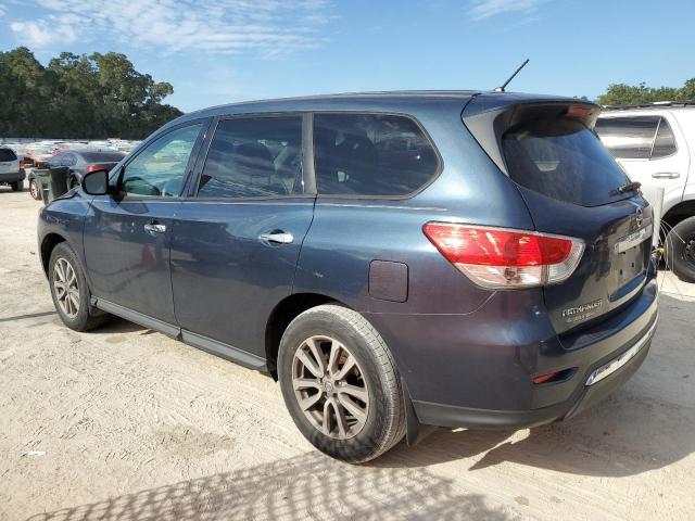 5N1AR2MN5EC646244 - 2014 NISSAN PATHFINDER S Կապույտ լուսանկար 2