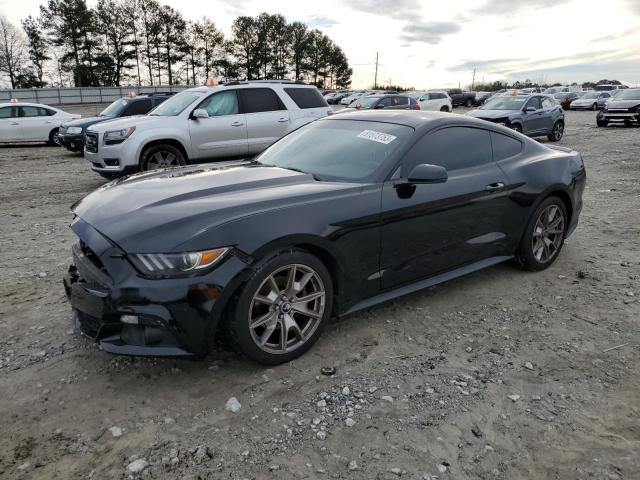 1FA6P8TH7F5313070 - 2015 FORD MUSTANG BLACK photo 1