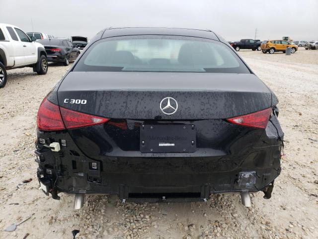 W1KAF4GB7PR154654 - 2023 MERCEDES-BENZ C 300 BLACK photo 6