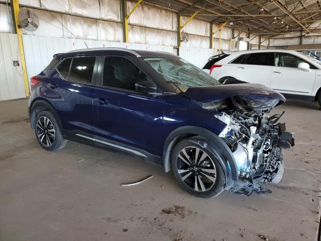 3N1CP5DV8LL525748 - 2020 NISSAN KICKS SR BLUE photo 4