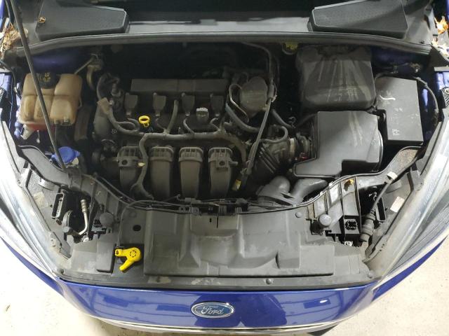 1FADP3K24FL361564 - 2015 FORD FOCUS SE BLUE photo 11