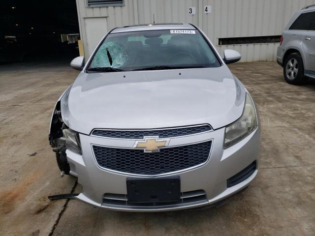 1G1PH5S90B7102191 - 2011 CHEVROLET CRUZE LTZ SILVER photo 5