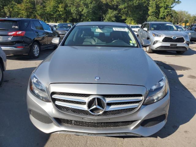 55SWF4KBXFU059869 - 2015 MERCEDES-BENZ C 300 4MATIC SILVER photo 5