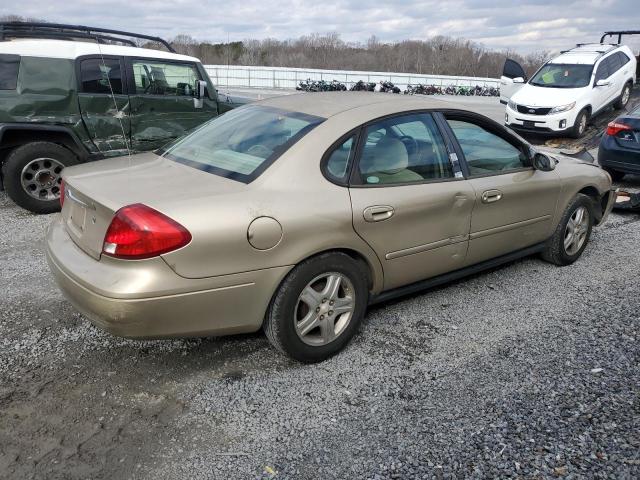 1FAFP56S61A262733 - 2001 FORD TAURUS SEL TAN photo 3