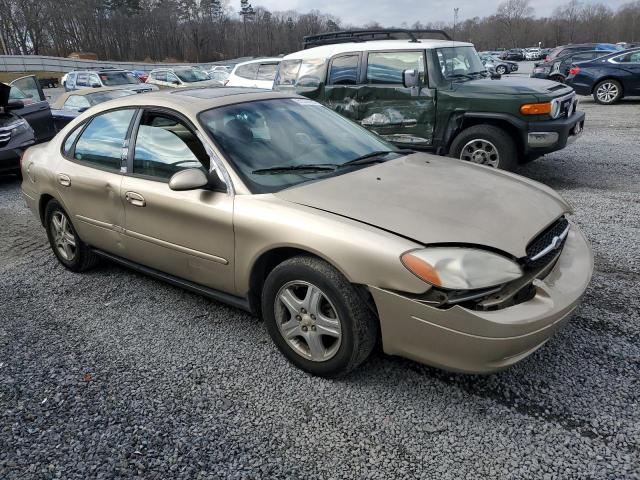 1FAFP56S61A262733 - 2001 FORD TAURUS SEL TAN photo 4