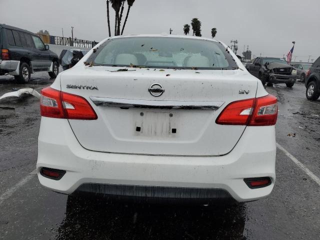 3N1AB7AP5GY230493 - 2016 NISSAN SENTRA S WHITE photo 6