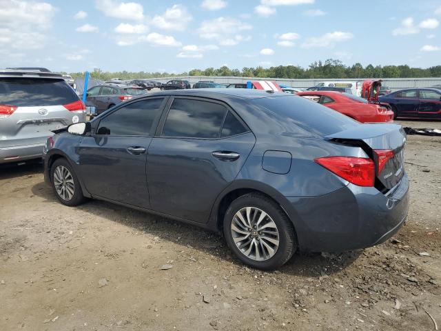 2T1BURHE8KC171802 - 2019 TOYOTA COROLLA L BLUE photo 2