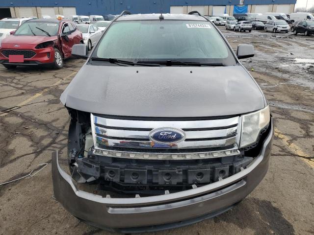 2FMDK38C89BA67626 - 2009 FORD EDGE SEL GRAY photo 5