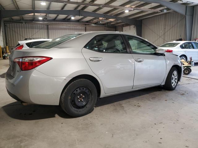 2T1BURHE2FC332229 - 2015 TOYOTA COROLLA L SILVER photo 3