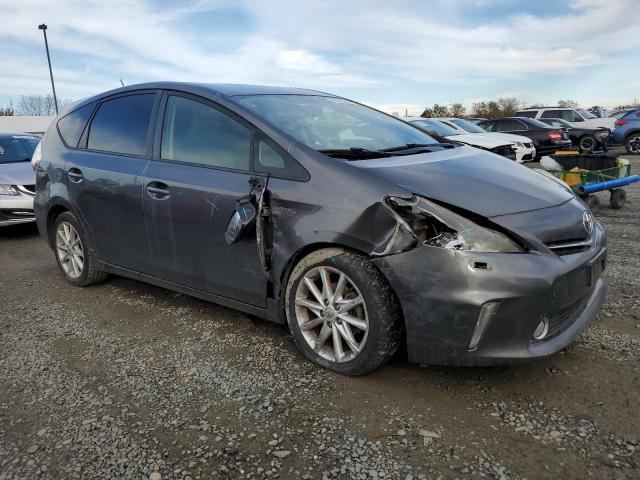 JTDZN3EUXC3133714 - 2012 TOYOTA PRIUS V GRAY photo 4