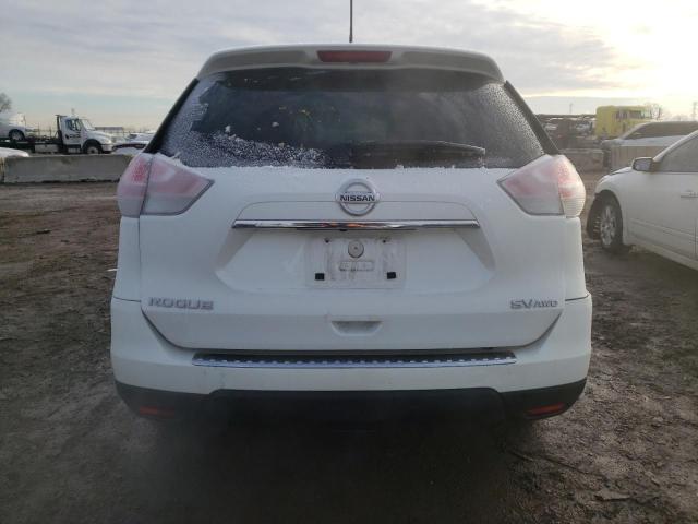 5N1AT2MV1FC769803 - 2015 NISSAN ROGUE S WHITE photo 6