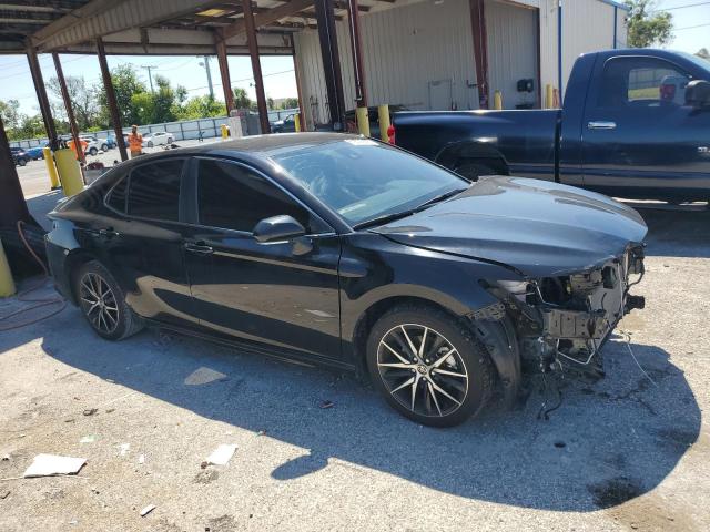 4T1G11AK9RU898715 - 2024 TOYOTA CAMRY SE NIGHT SHADE BLACK photo 4