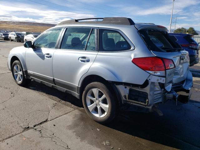 4S4BRBAC0E3200509 - 2014 SUBARU OUTBACK 2.5I SILVER photo 2