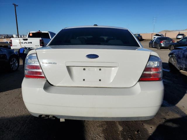 1FAHP23W29G119334 - 2009 FORD TAURUS SE WHITE photo 6