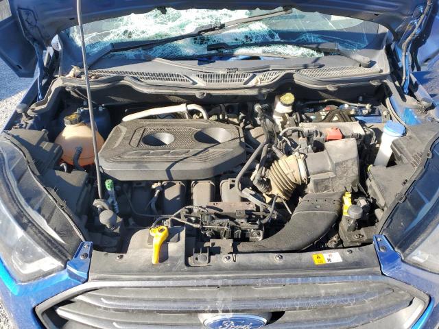 MAJ6P1CL2JC218660 - 2018 FORD ECOSPORT SES Blau Foto 12