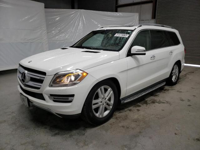 4JGDF7CE9EA327106 - 2014 MERCEDES-BENZ GL 450 4MATIC WHITE photo 1