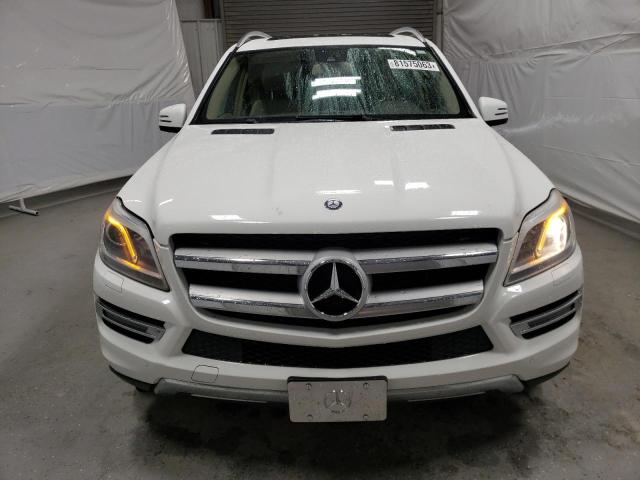 4JGDF7CE9EA327106 - 2014 MERCEDES-BENZ GL 450 4MATIC WHITE photo 5