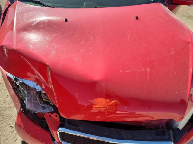 KL1TD6DE9BB122512 - 2011 CHEVROLET AVEO LS RED photo 11