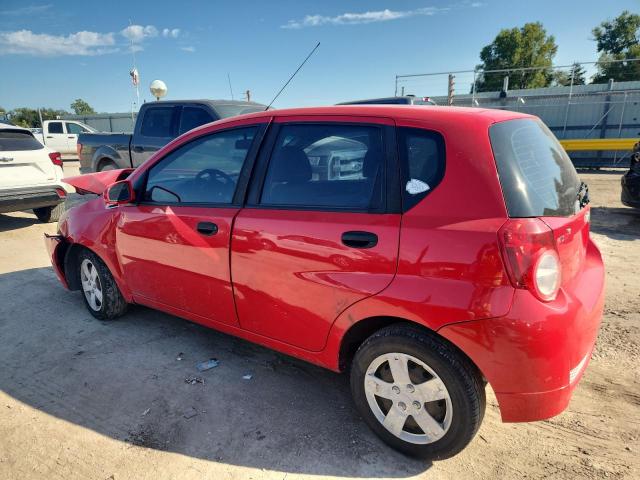 KL1TD6DE9BB122512 - 2011 CHEVROLET AVEO LS RED photo 2