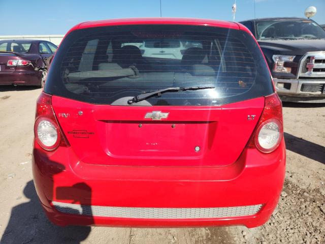 KL1TD6DE9BB122512 - 2011 CHEVROLET AVEO LS RED photo 6