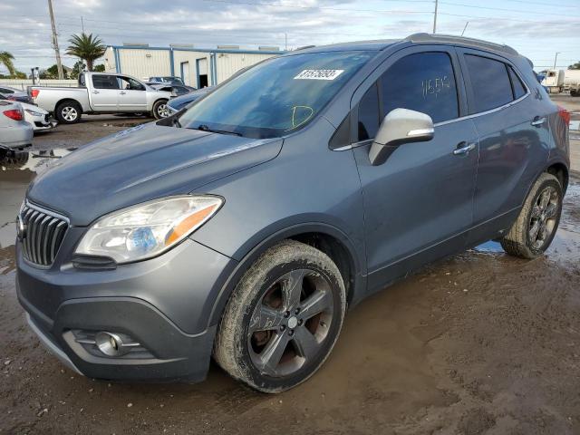 KL4CJBSB5EB686014 - 2014 BUICK ENCORE CONVENIENCE 灰色 照片 1