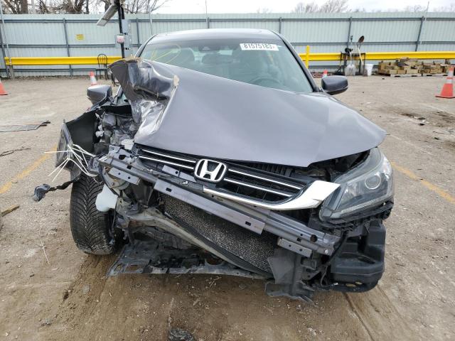 1HGCR2F89FA177047 - 2015 HONDA ACCORD EXL GRAY photo 5