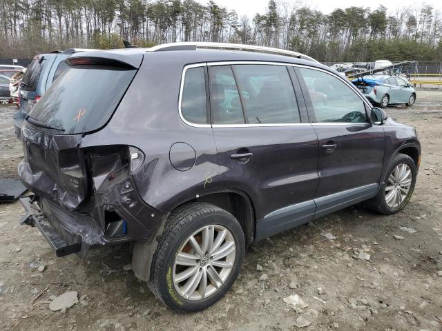 WVGBV7AX0GW581663 - 2016 VOLKSWAGEN TIGUAN S CHARCOAL photo 3