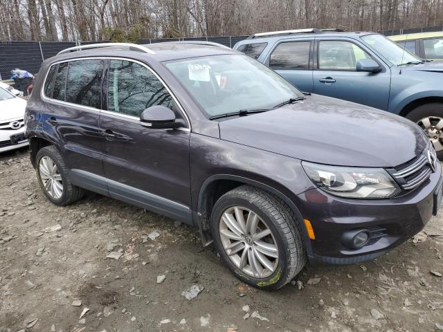 WVGBV7AX0GW581663 - 2016 VOLKSWAGEN TIGUAN S CHARCOAL photo 4