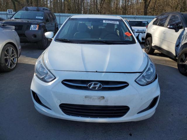 KMHCT4AE9FU794743 - 2015 HYUNDAI ACCENT GLS WHITE photo 5