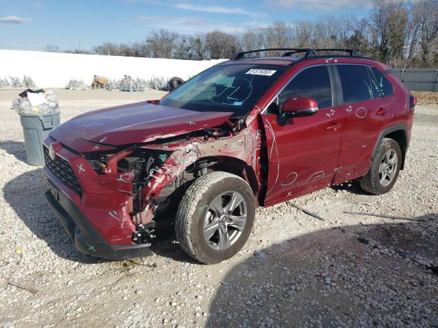 2T3P1RFV3NW294774 - 2022 TOYOTA RAV4 XLE RED photo 1